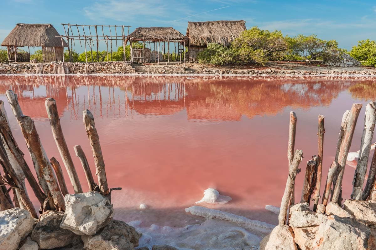 Visita lal salinera de Xtampu en Yucatán